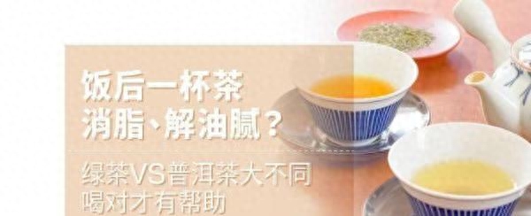 喝什么茶可以去油脂 ？绿茶VS普洱茶大不同，喝对才有帮助-小南北茶评