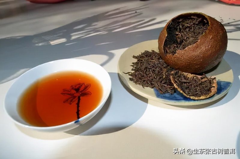 如何冲泡陈皮普洱茶好喝?陈皮普洱茶的副作用-小南北茶评